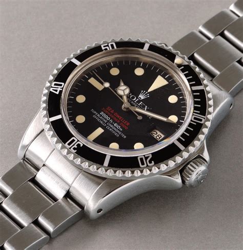 1982 rolex sea dweller|rare Rolex Sea-Dweller models.